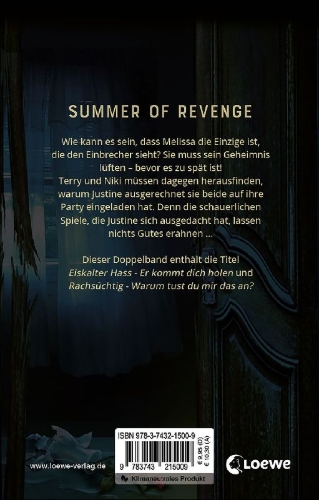 Buchcover und Innenansicht für das Buch: Fear Street - Die Rache
