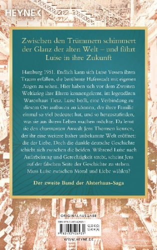 Buchcover und Innenansicht für das Buch: Alsterflimmern. Luises Rückkehr