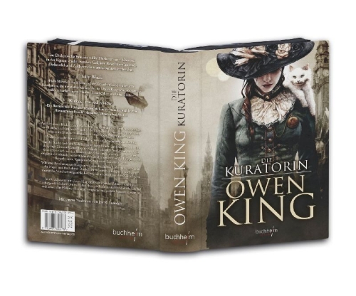 Buchcover und Innenansicht für das Buch: The Curator