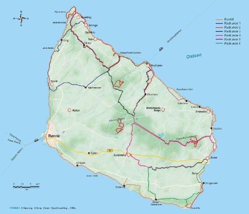 Buchcover und Innenansicht für das Buch: Dänemark: Bornholm