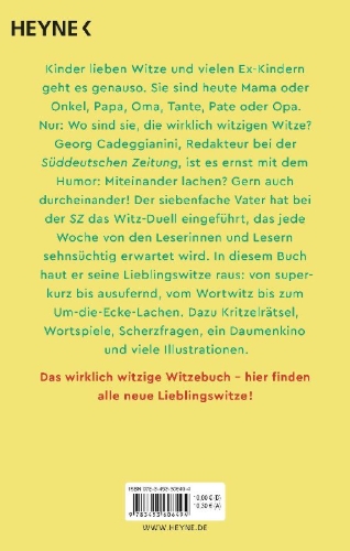 Buchcover und Innenansicht für das Buch: Das wirklich witzige Witzebuch