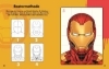 Buchcover und Innenansicht für das Buch: Marvel. So zeichnest du deine Lieblingscharaktere