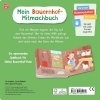 Buchcover und Innenansicht für das Buch: Fahr mit dem Traktor! Mein Bauernhof-Mitmachbuch