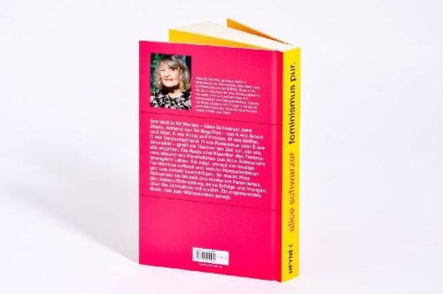 Buchcover und Innenansicht für das Buch: Feminismus pur. 99 Worte.