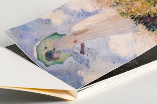 Buchcover und Innenansicht für das Buch: Postkarten-Set Claude Monet