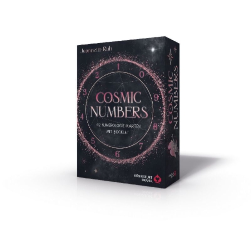 Buchcover und Innenansicht für das Buch: Cosmic Numbers (Numerologie)