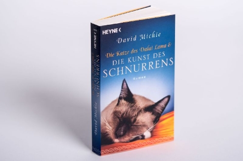 Buchcover und Innenansicht für das Buch: The Dalai Lama's Cat and the Art of Purring