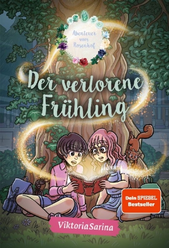 Buchcover und Innenansicht für das Buch: Waldgrün - Der verlorene Frühling