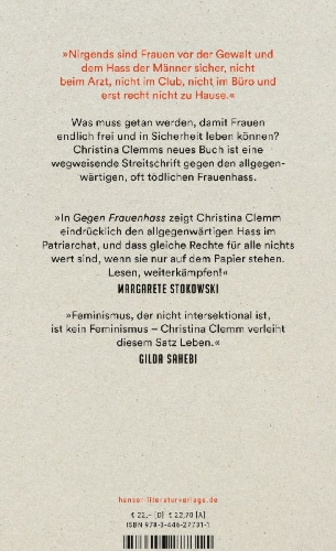 Buchcover und Innenansicht für das Buch: Gegen Frauenhass