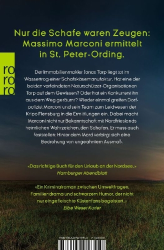 Buchcover und Innenansicht für das Buch: Marconi und die schweigenden Lämmer