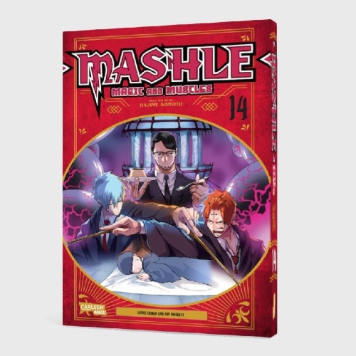 Buchcover und Innenansicht für das Buch: Mashle