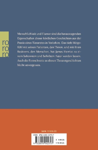 Buchcover und Innenansicht für das Buch: Der Tierarzt