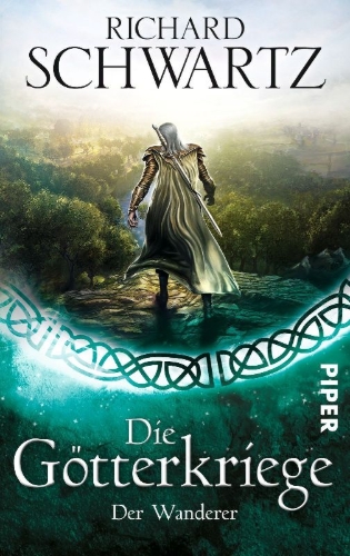Buchcover und Innenansicht für das Buch: Die Götterkriege 07. Der Wanderer