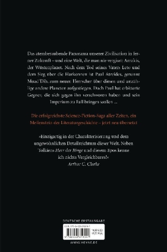 Buchcover und Innenansicht für das Buch: Dune Messiah