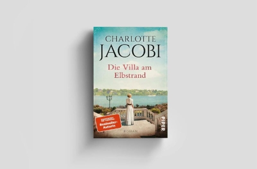 Buchcover und Innenansicht für das Buch: Die Villa am Elbstrand