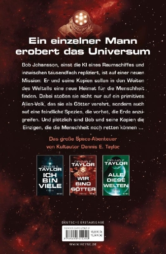 Buchcover und Innenansicht für das Buch: For We Are Many - Bobiverse Book 2