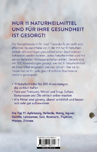 Buchcover und Innenansicht für das Buch: 11 Naturheilmittel ersetzen eine Apotheke
