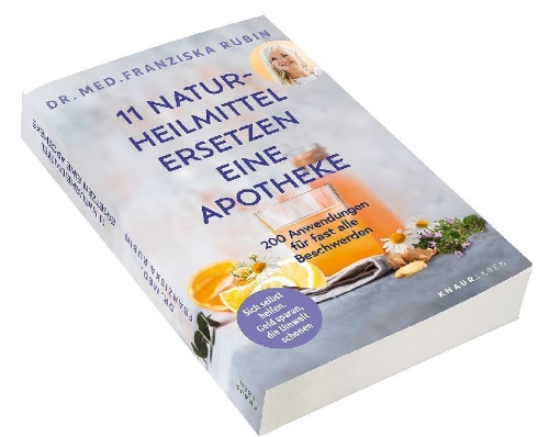 Buchcover und Innenansicht für das Buch: 11 Naturheilmittel ersetzen eine Apotheke