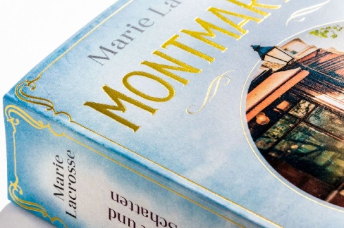 Buchcover und Innenansicht für das Buch: Montmartre - Licht und Schatten