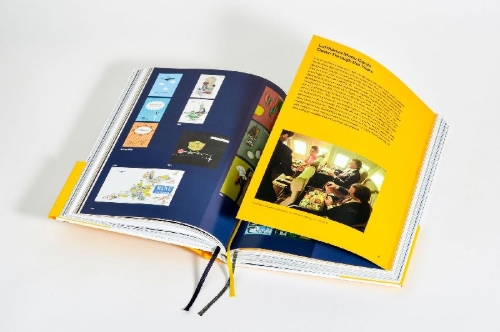 Buchcover und Innenansicht für das Buch: Lufthansa - The First 100 Years