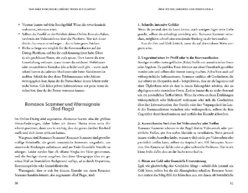 Buchcover und Innenansicht für das Buch: Herz sucht Anschluss - Online-Dating ab 50