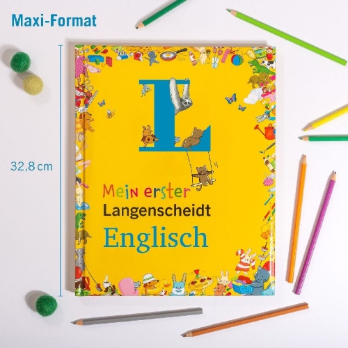 Buchcover und Innenansicht für das Buch: Langenscheidt Mein erster Langenscheidt Englisch