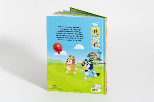 Buchcover und Innenansicht für das Buch: Bluey - 5-Minute-Stories