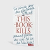 Buchcover und Innenansicht für das Buch: This Book Kills