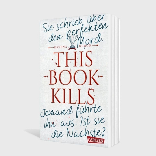 Buchcover und Innenansicht für das Buch: This Book Kills