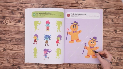 Buchcover und Innenansicht für das Buch: Magische Wezens, Créatures magiques
