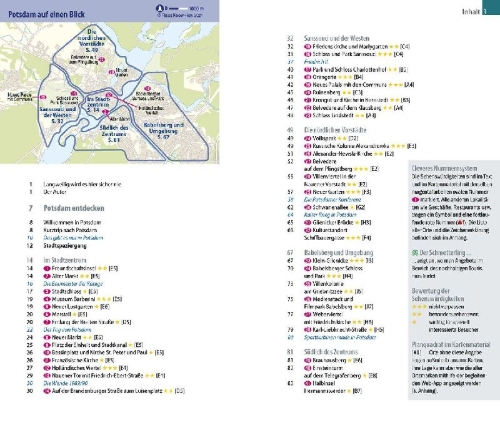 Buchcover und Innenansicht für das Buch: Reise Know-How CityTrip Potsdam