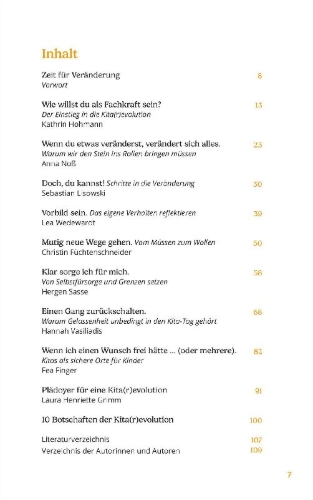Buchcover und Innenansicht für das Buch: Kitarevolution Band 1. Zeit für Veränderung