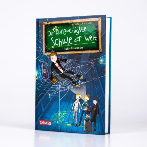 Buchcover und Innenansicht für das Buch: Die unlangweiligste Schule der Welt 6: Geisterstunde