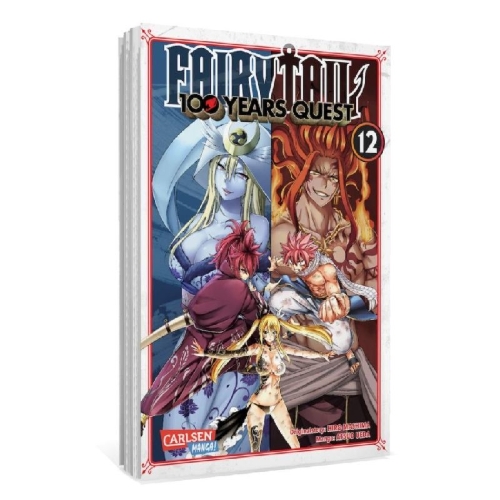 Buchcover und Innenansicht für das Buch: Fairy Tail: 100 Years Quest
