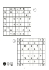Buchcover und Innenansicht für das Buch: Der große Sudoku Block Band 1