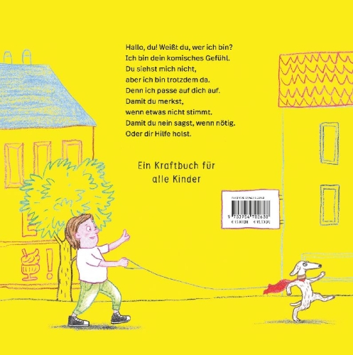 Buchcover und Innenansicht für das Buch: Das komische Gefühl