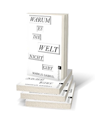 Buchcover und Innenansicht für das Buch: Warum es die Welt nicht gibt
