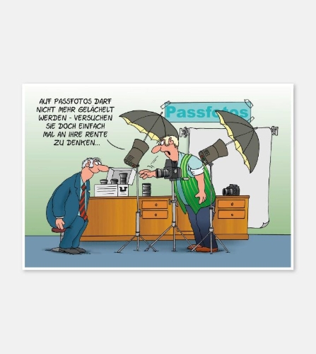 Buchcover und Innenansicht für das Buch: Uli Stein Cartoon-Geschenke: Ruhestand