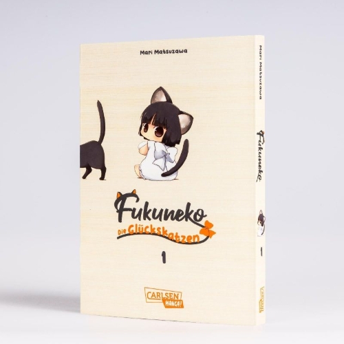 Buchcover und Innenansicht für das Buch: Fukuneko