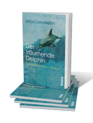 Buchcover und Innenansicht für das Buch: The Dolphin. Story of a Dreamer