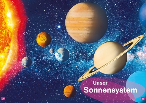 Buchcover und Innenansicht für das Buch: WAS IST WAS Erstes Lesen. Planeten