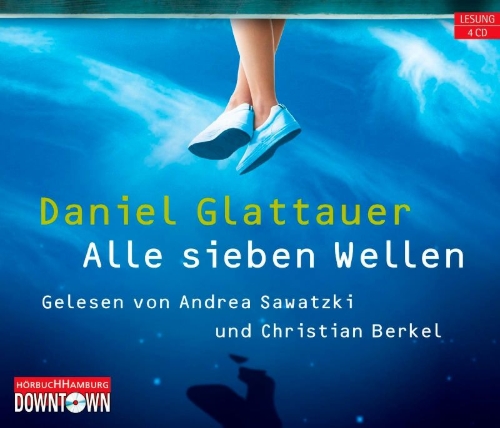 Buchcover und Innenansicht für das Buch: Alle sieben Wellen