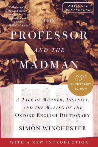 Buchcover und Innenansicht für das Buch: The Professor and the Madman
