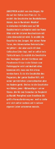 Buchcover und Innenansicht für das Buch: Ankommen