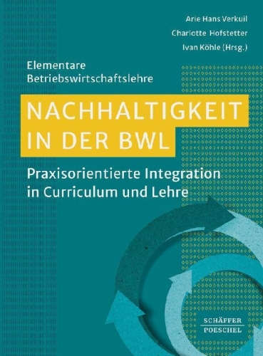 Buchcover und Innenansicht für das Buch: Nachhaltigkeit in der BWL