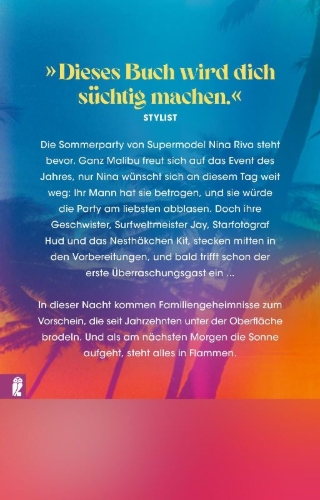 Buchcover und Innenansicht für das Buch: Malibu Rising