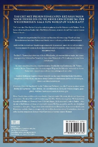 Buchcover und Innenansicht für das Buch: World of Warcraft: The Voices Within (Short Story Collection)