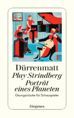 Buchcover und Innenansicht für das Buch: Play Strindberg / Porträt eines Planeten