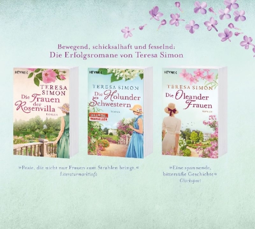 Buchcover und Innenansicht für das Buch: Die Fliedertochter