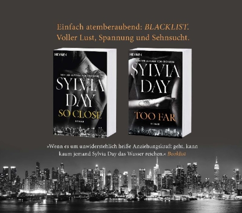 Buchcover und Innenansicht für das Buch: Too Far - Blacklist 2